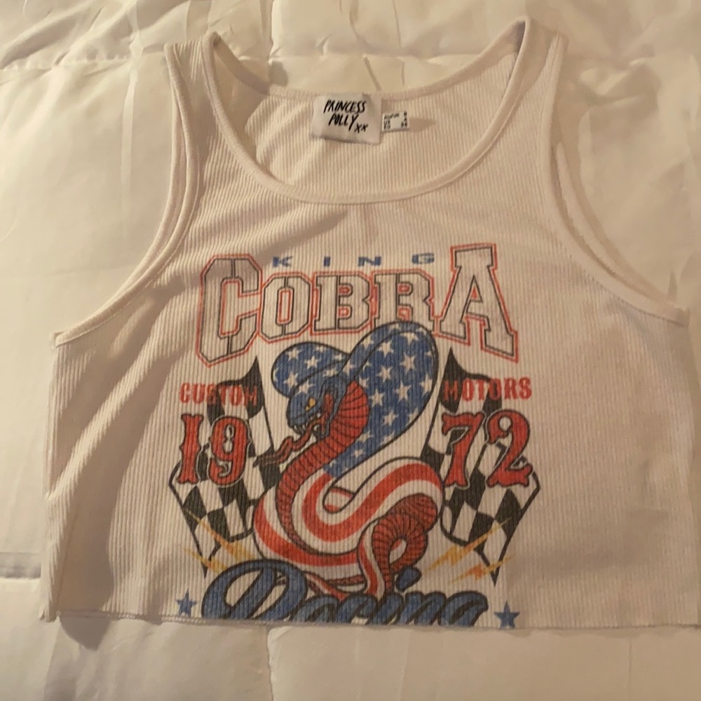KING COBRA TANK WHITE